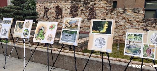 118新利app举办2023级太行山写生作品展 118新利app举办2023级太行山写生作品展