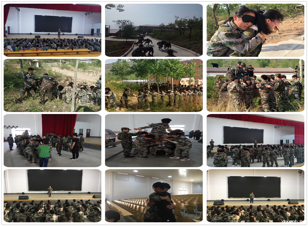 “生命之旅”活动中班主任用肩膀助力学生成长