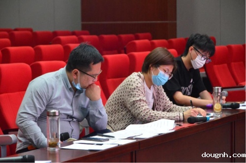 评委老师打分环节