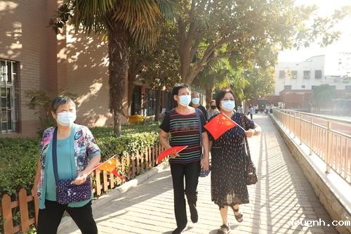 2.参观焕然一新的陇海校区