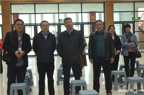 省职业教研室李森主任视察比赛工作