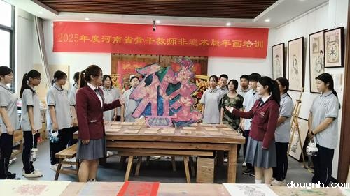 3、感受木版年画技艺及“雅”文化